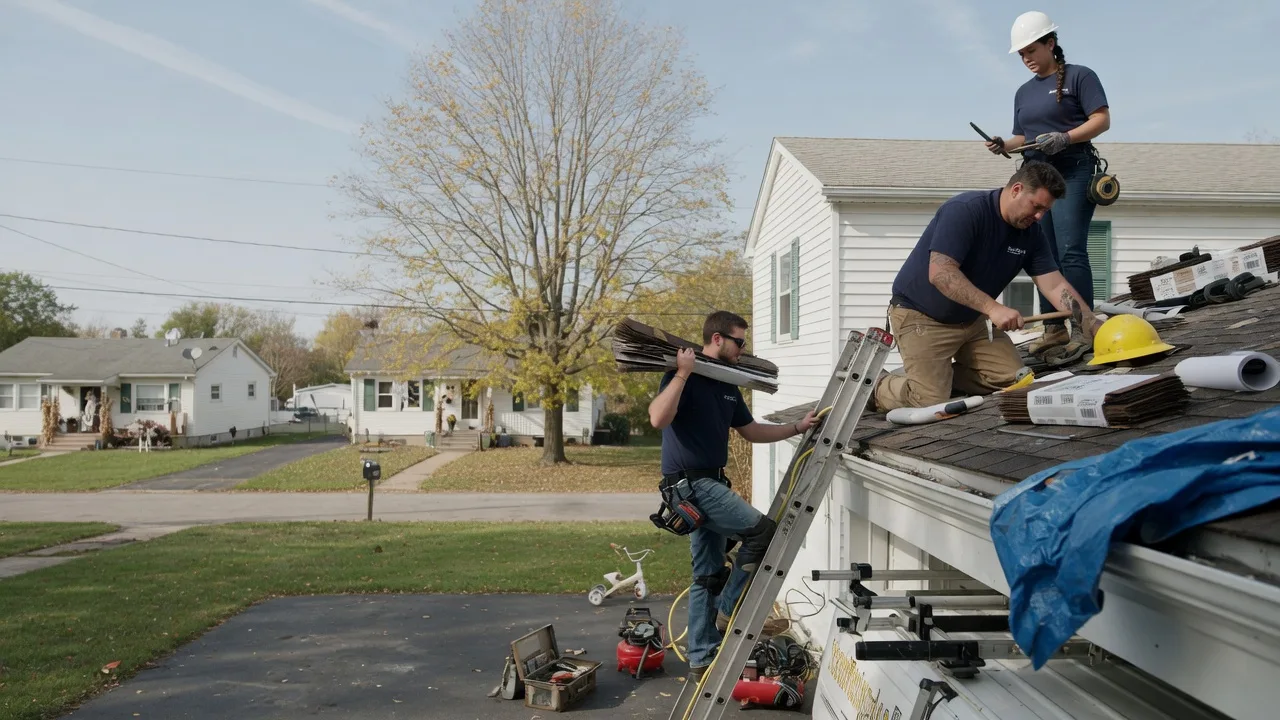 Local Roofing Contractors in Stevens Point, WI near me
